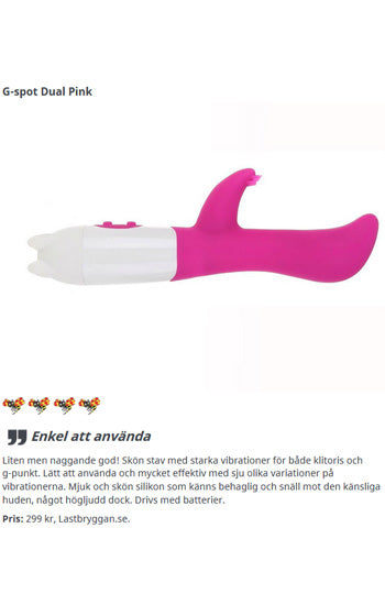 G-Spot Dual Blue