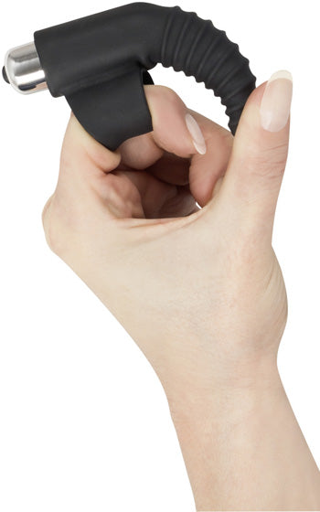 Svart Fingervibrator