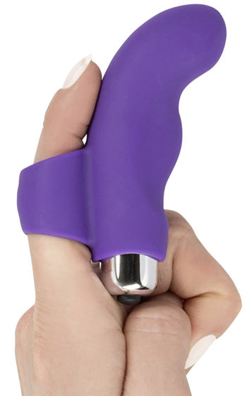 Lila Fingervibrator