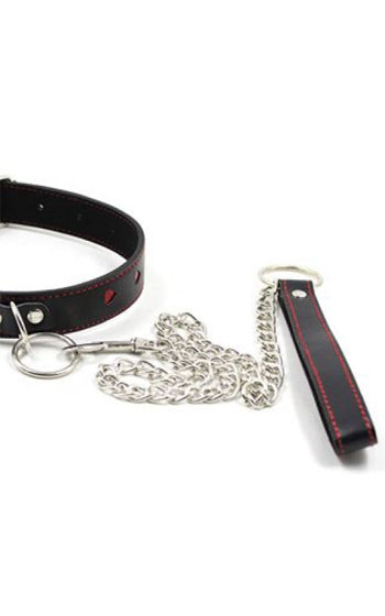 Collar Leash Black