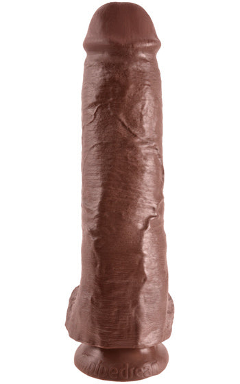King Cock Brun Dildo 28 cm