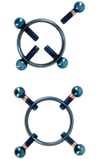 Nipple Jewellery Blue