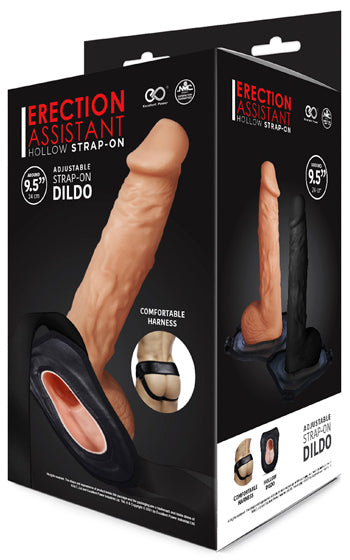Erection Assistant Hollow Strap-On 24 cm