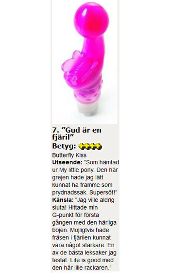 Butterfly Kiss - Rosa