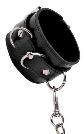 Leather Cuffs Black