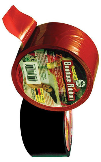 Bondage Ribbon Tape Black