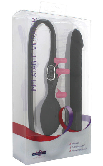 Inflatable Vibrator Black