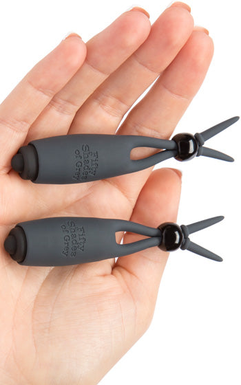 Fifty Shades Vibrating Nipple Clamps