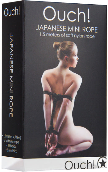 Japanese Mini Rope Black