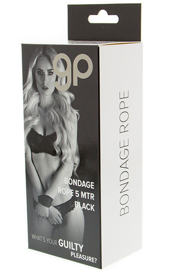 Bondage Rope Black 5 m