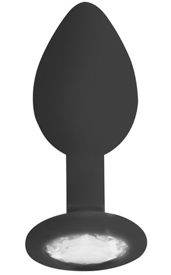 Diamond Butt Plug Black