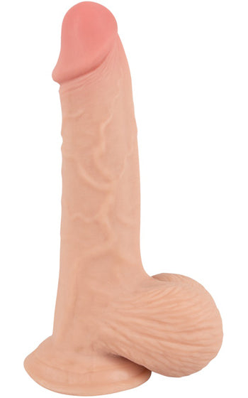 Dildo Med Rörlig Hud 19 cm