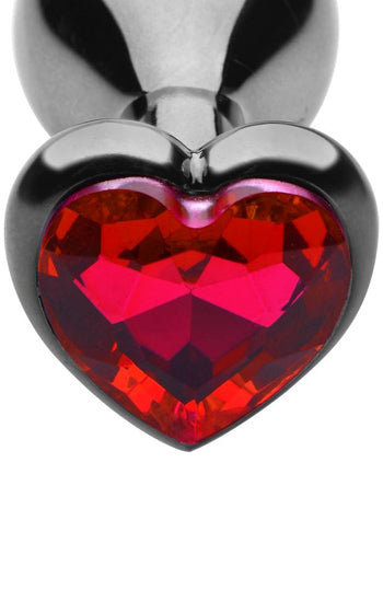 Heart Diamond Anal Plug Small