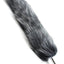 Fox Tail Plug Silver Grey
