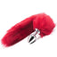 Fox Tail Plug Red