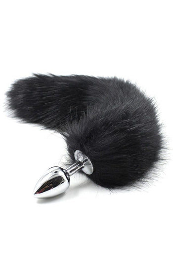 Fox Tail Plug Black