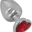 Heart Diamond Anal Plug Large