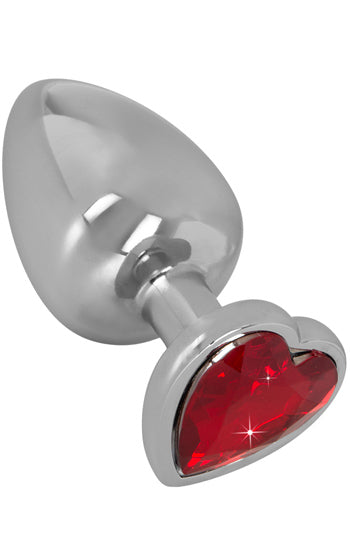 Heart Diamond Anal Plug Large