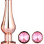 Pleasure Plug Set Rose Gold