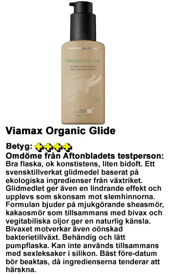 Viamax Organic Glide 70 ml