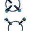 Nipple Jewellery Blue