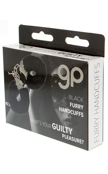 Furry Handcuffs Black