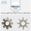 Power Stretchy Rings Black 2-pack