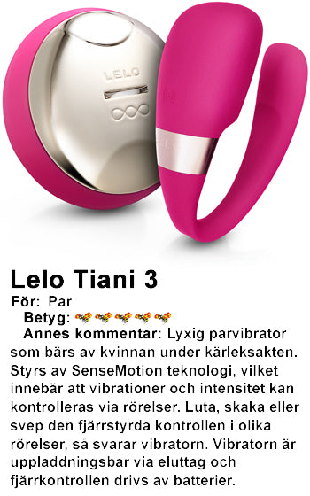 Lelo Tiani 3 Cerise