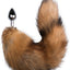 Fox Tail Plug Silver
