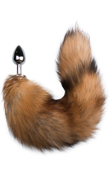 Fox Tail Plug Silver