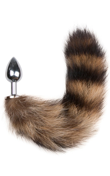 Fox Tail Plug Silver Model 2
