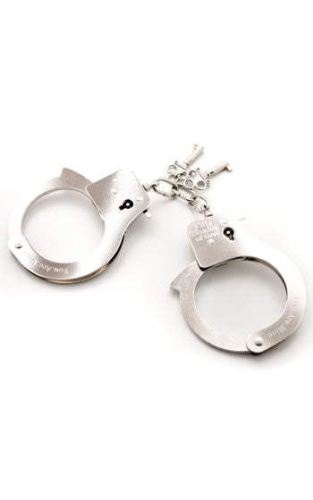 Fifty Shades Metal Handcuffs