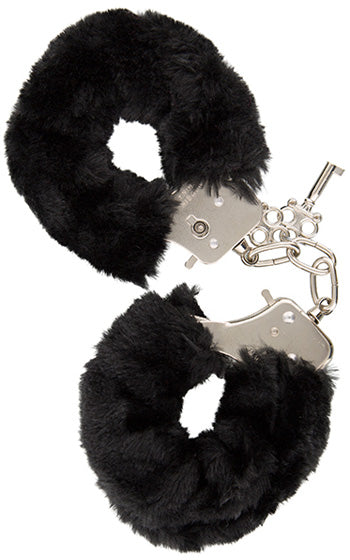 Furry Handcuffs Black