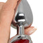 Heart Diamond Anal Plug Large