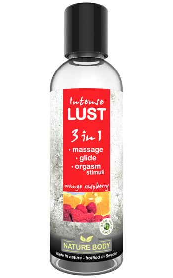 Intense Lust 3 in 1 Orange Raspberry 100 ml