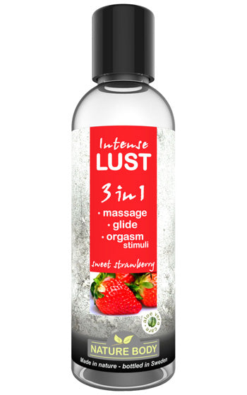 Intense Lust 3 in 1 Sweet Strawberry 100 ml