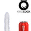 King Cock Clear Rak Dildo 17 cm