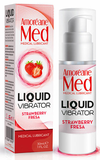 Liquid Vibrator Strawberry 30 ml