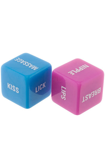 Lovers Dice Pink Blue