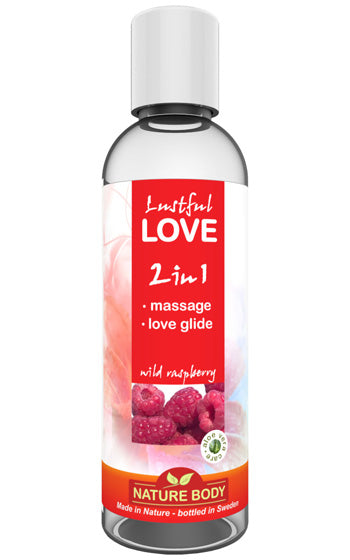 Lustful Love 2 in 1 Wild Raspberry 100 ml