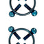 Nipple Jewellery Blue