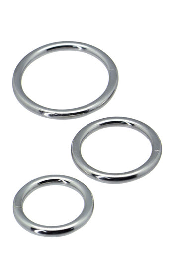 Penisringar Metall 3-pack