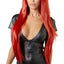 Peruk Wig Red