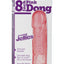 Pink 8 Inch Jelly Dong