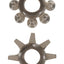 Power Stretchy Rings Black 2-pack