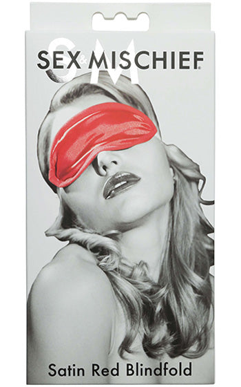 Satin Red Blindfold