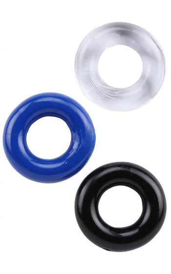 Stay Hard Rings Donut 3-pack